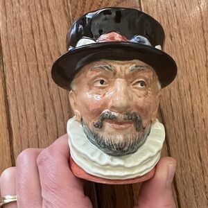 Royal Doulton Small Toby Mug Mini jug-made in England -Beefeater